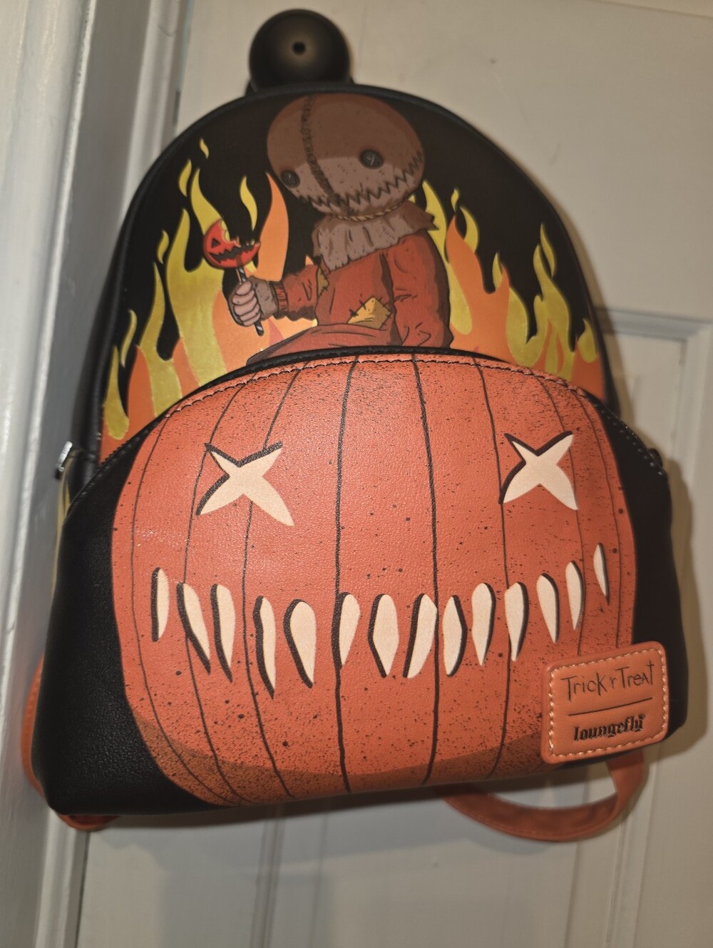 Loungefly Trick 'R Treat Sam & Jack O Lantern Mini Backpack